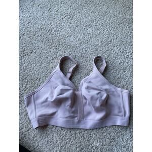 SOMA Embraceable FC Wireless Unlined Bra Full Coverage Size 40D lavender